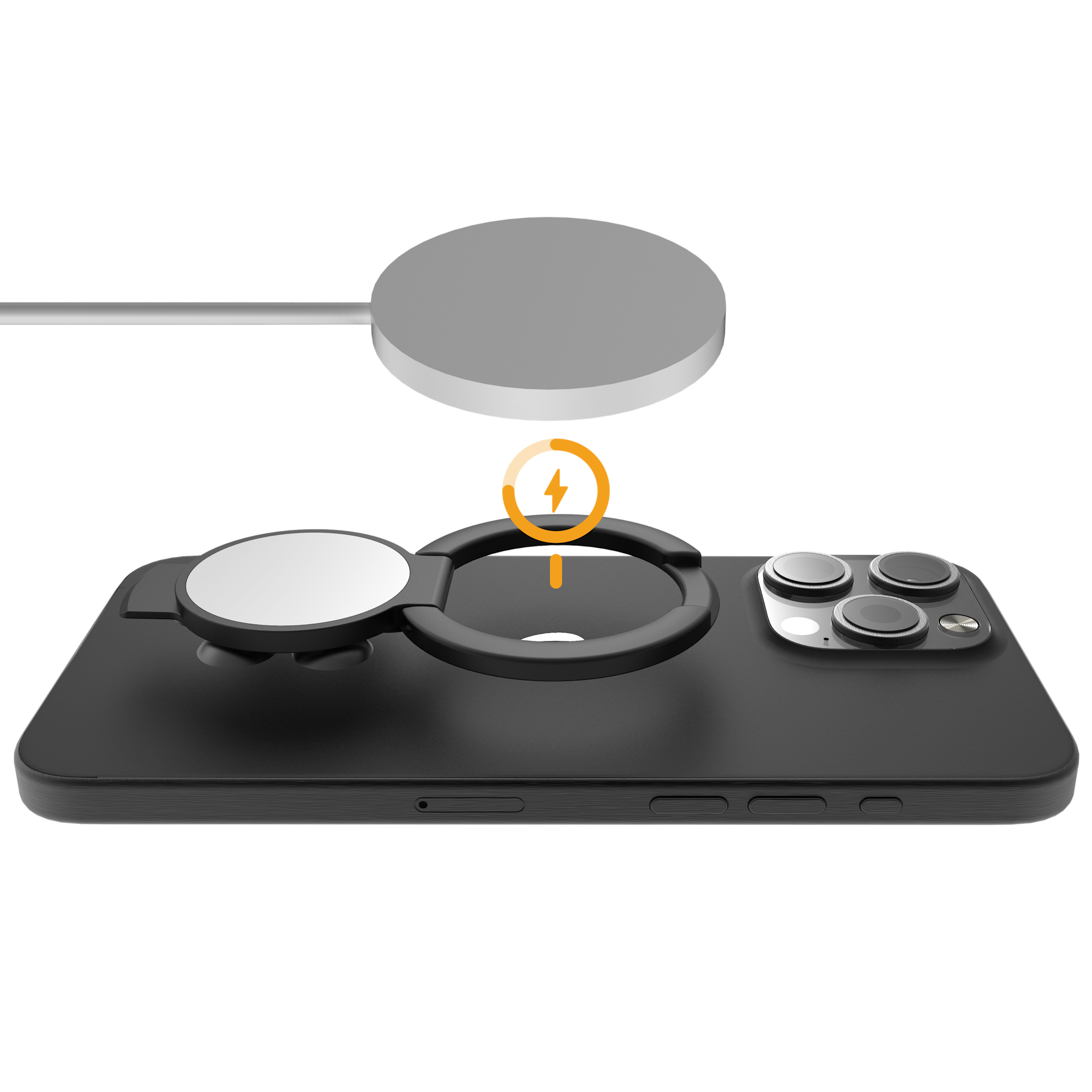 Avana Stick on MagSafe 360 Stand - Black