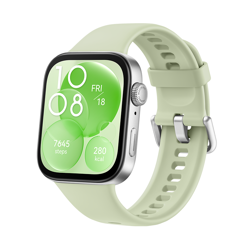 Huawei Watch Fit 3 Fluoroelastomer Strap - Green