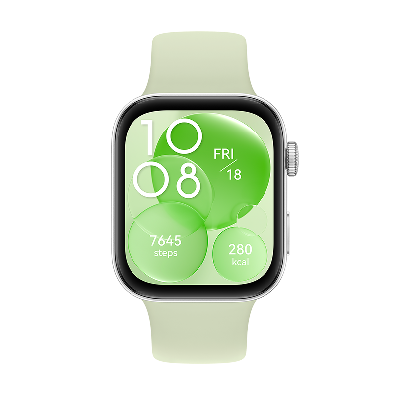 Huawei Watch Fit 3 Fluoroelastomer Strap - Green