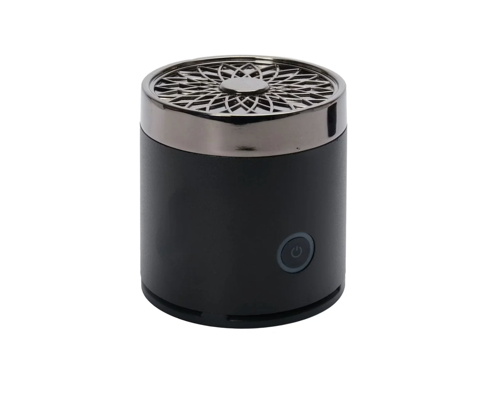 Bukhoor Round Metal Incense Burner - Black