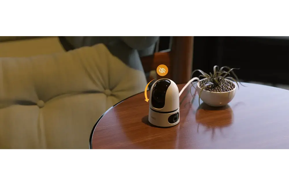 Imou Ranger Dual Lens 10mp Auto Tracking Indoor Smart Security wifi Camera Two Way Talk  - White