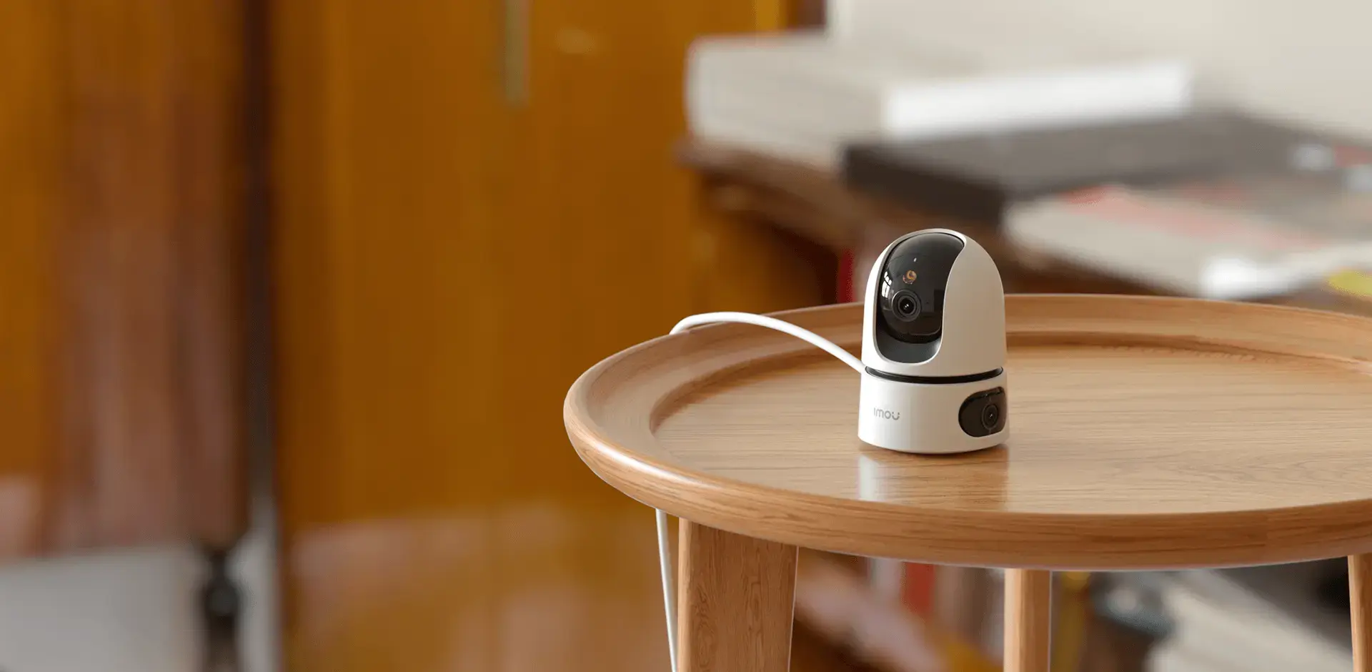 Imou Ranger Dual Lens 10mp Auto Tracking Indoor Smart Security wifi Camera Two Way Talk  - White