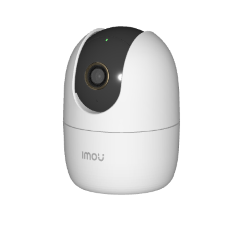 Imou Ranger 2 Indoor Smart Security WiFi Camera 5MP 3K 360 Rotate Human Detection Tracking with Two-way Talk - White