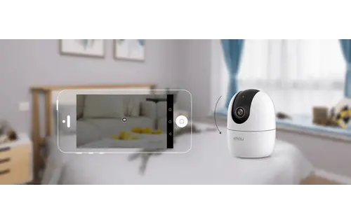 Imou Ranger 2 Indoor Smart Security WiFi Camera 5MP 3K 360 Rotate Human Detection Tracking with Two-way Talk - White