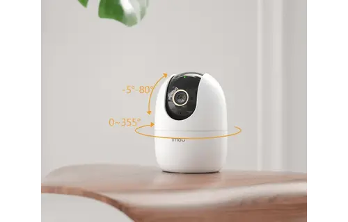 Imou Ranger 2 Indoor Smart Security WiFi Camera 5MP 3K 360 Rotate Human Detection Tracking with Two-way Talk - White