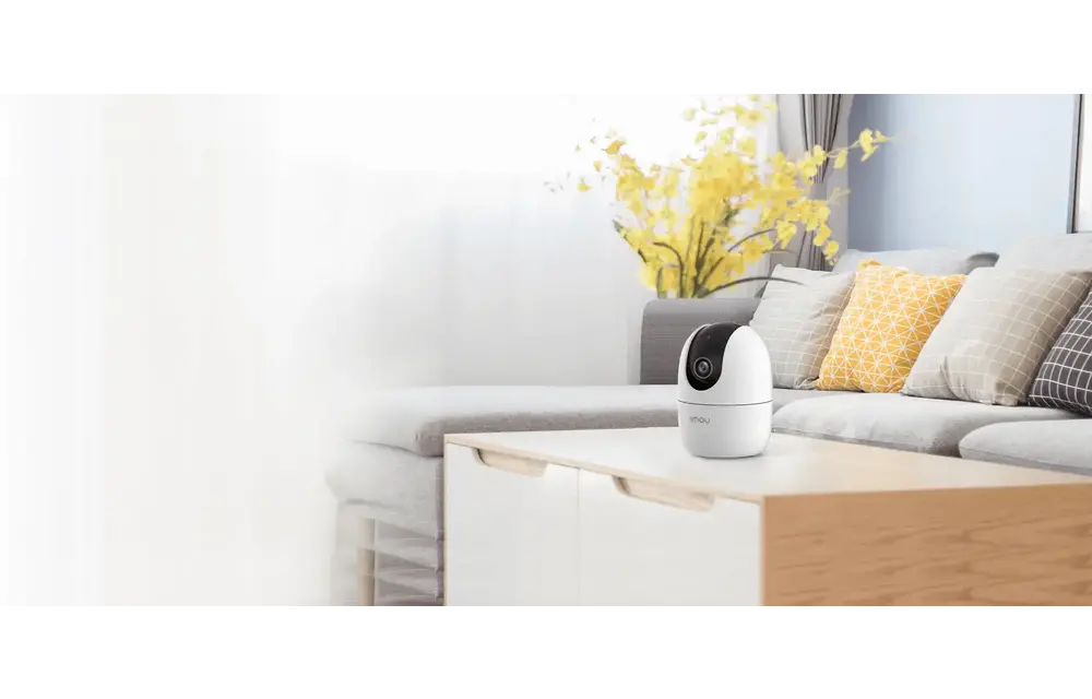 Imou Ranger 2 Indoor Smart Security WiFi Camera 5MP 3K 360 Rotate Human Detection Tracking with Two-way Talk - White