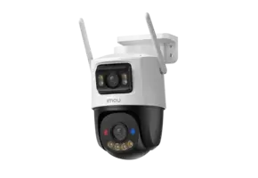 Imou Cruiser Dual 2 Dual Lens 6MP AI Vehicle Human Detection Full Color Surveillance Outdoor Smart Security Camera - White