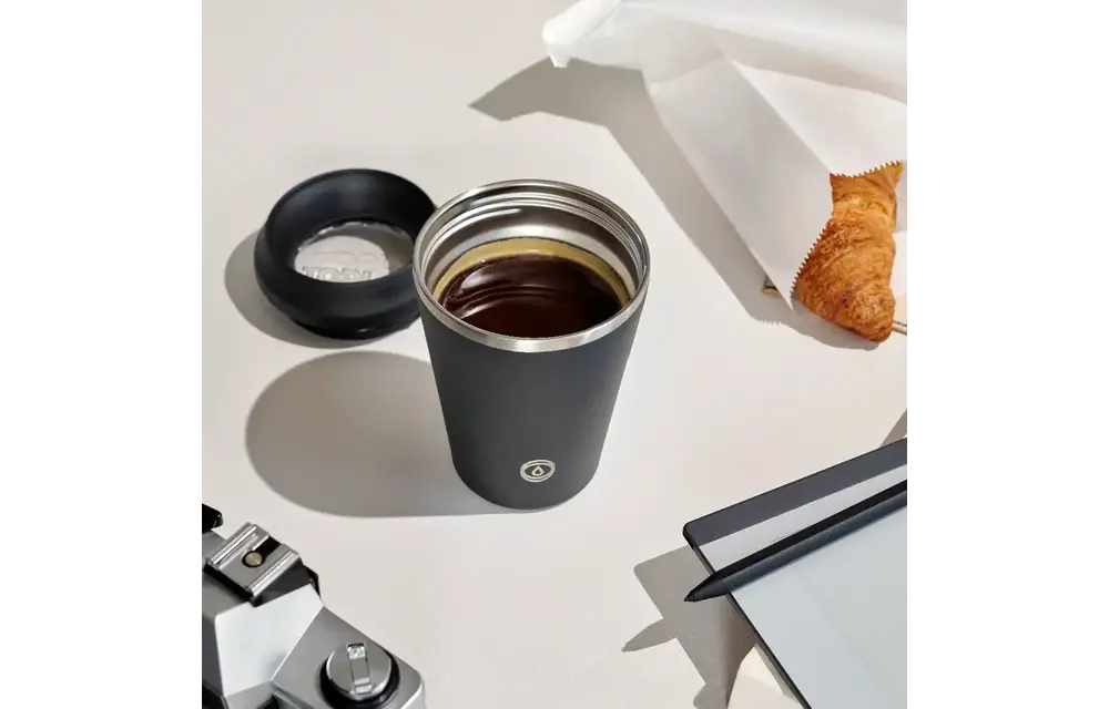 Topl Smart Reusable Cup 12oz - Charcoal