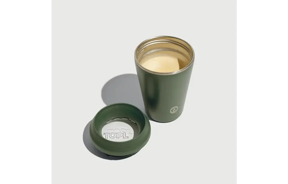 Topl Smart Reusable Cup 12oz - Olive