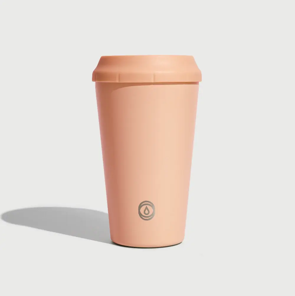 Topl Smart Reusable Cup 12oz - Peach