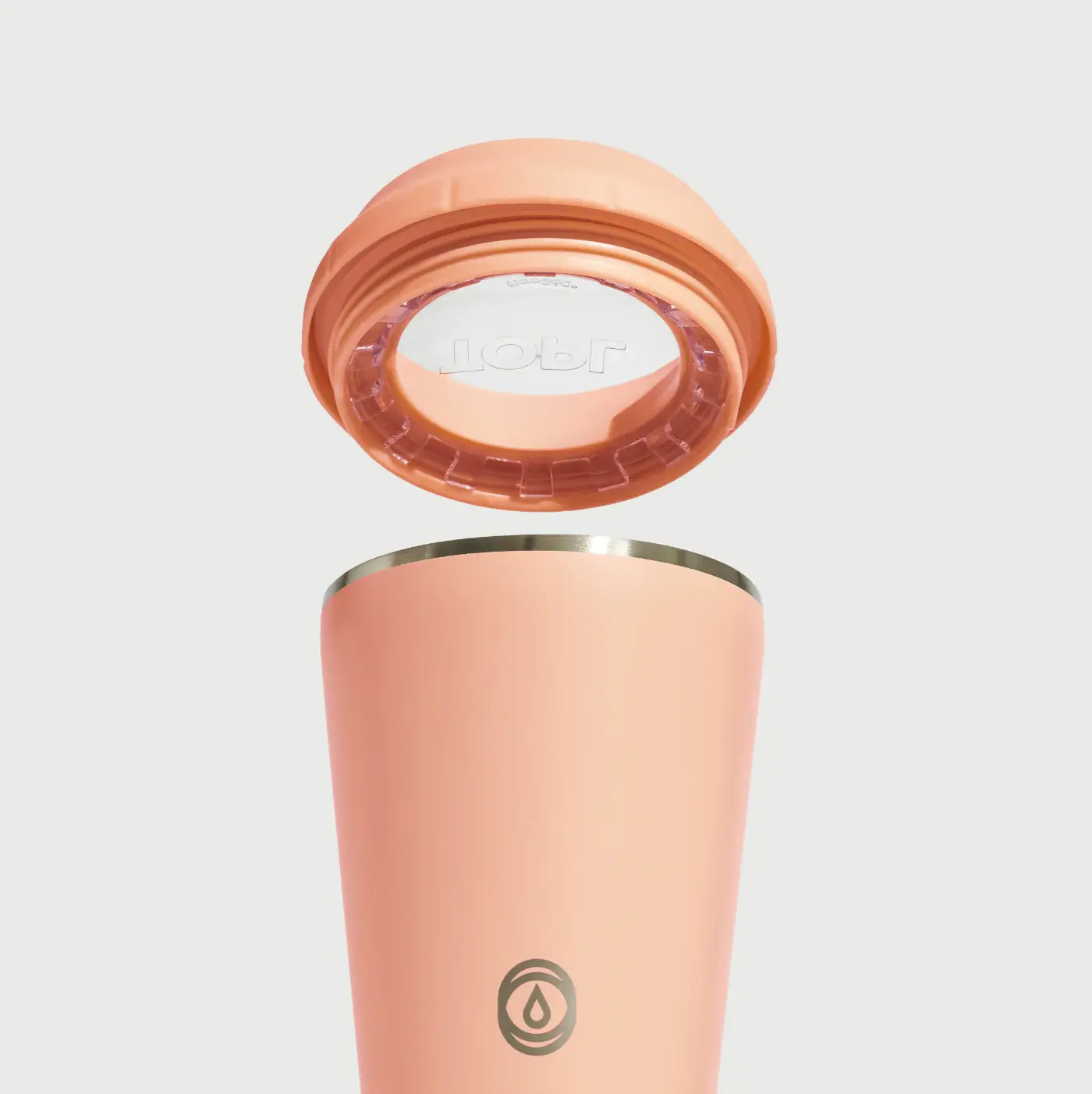 Topl Smart Reusable Cup 12oz - Peach