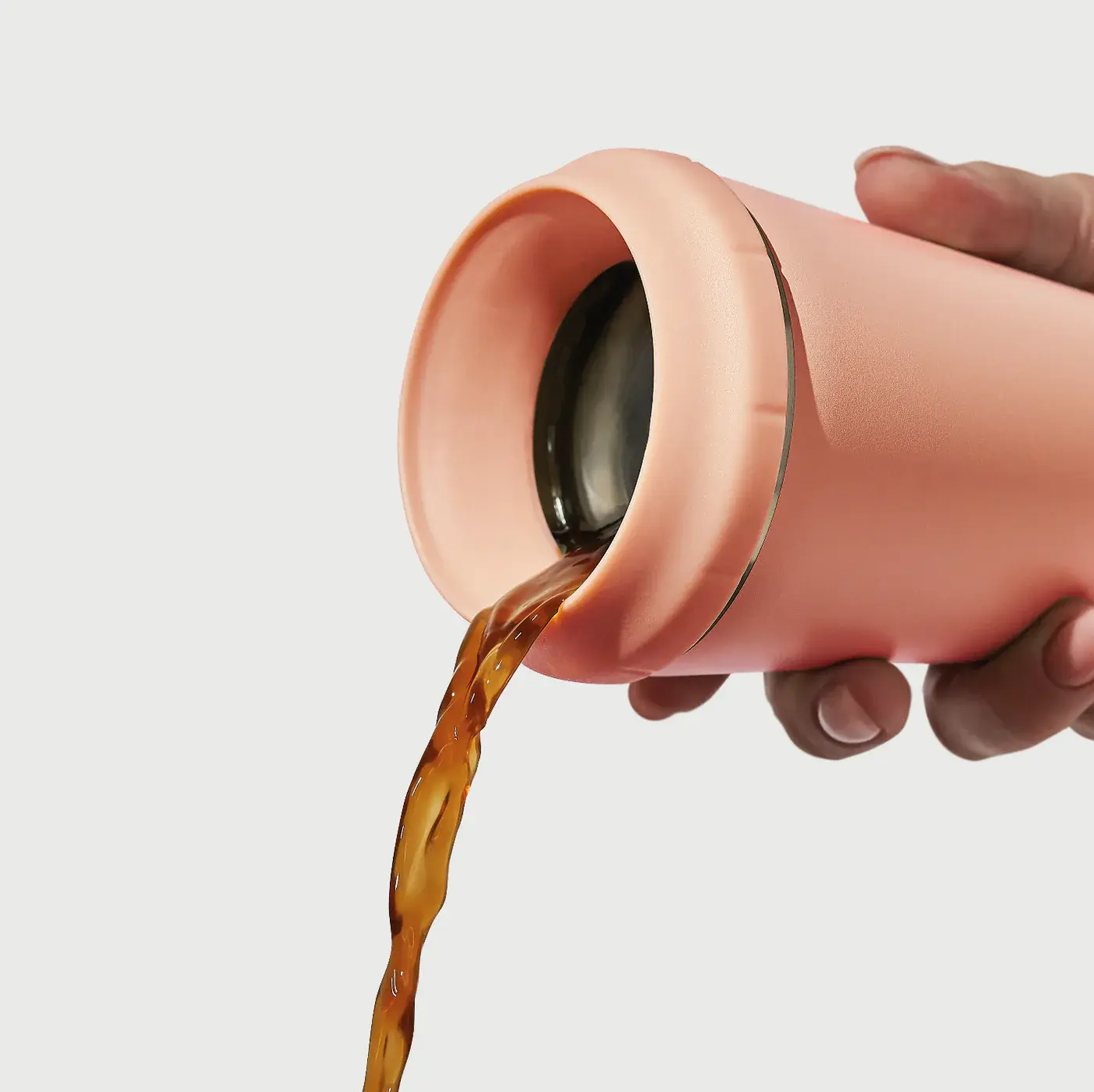 Topl Smart Reusable Cup 12oz - Peach