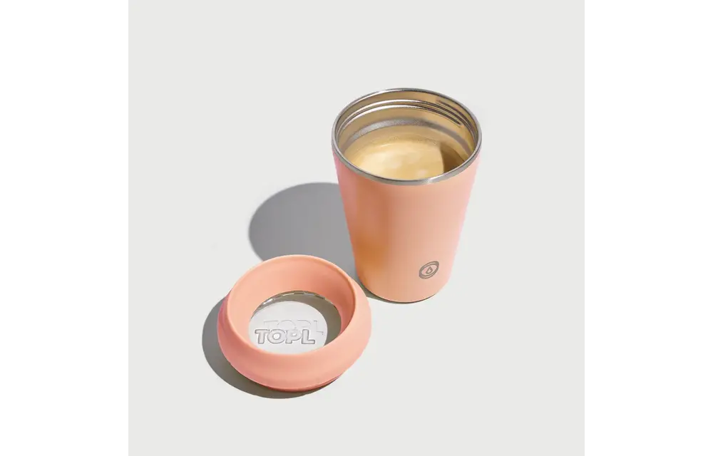 Topl Smart Reusable Cup 12oz - Peach