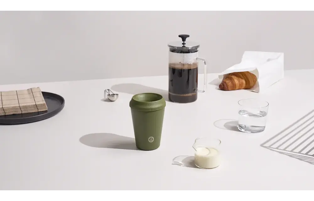 Topl Smart Reusable Cup 12oz - Olive