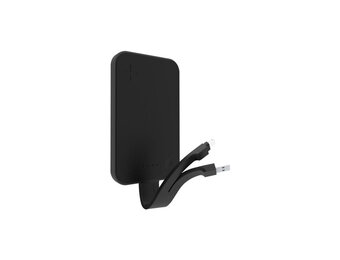 TYLT FlipCard Power Bank for Apple Lightning Devices 5,000 mAh - Black