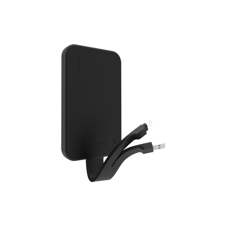 TYLT FlipCard Power Bank for Apple Lightning Devices 5,000 mAh - Black