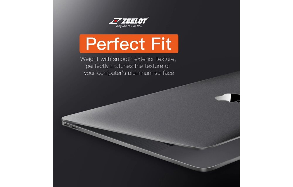 Zeelot 6 in 1 Full Body Protection With Screen Protector for MacBook Air 13" (A2289/A2338) - Gold