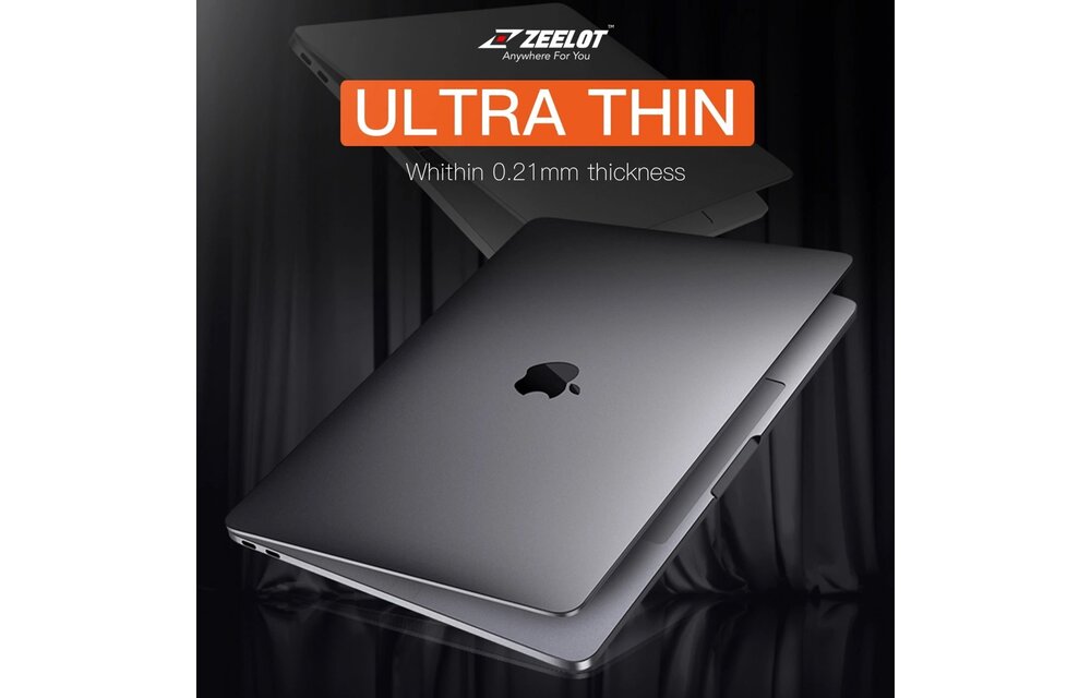 Zeelot 6 in 1 Full Body Protection With Screen Protector for MacBook Air 13" (A2289/A2338) - Gold