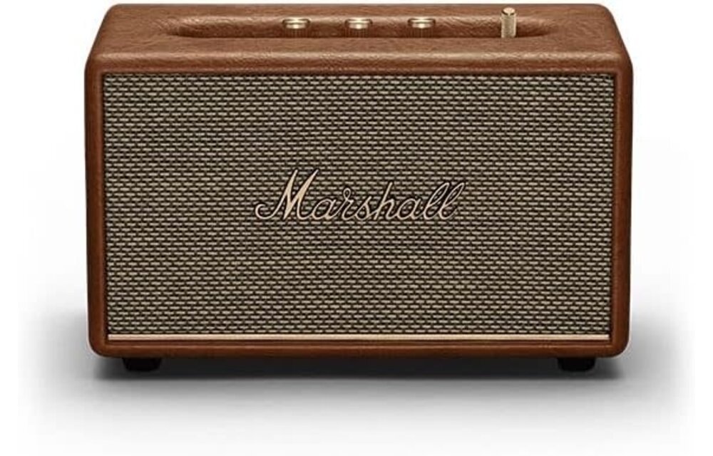 Marshall Action 3 Wireless Home Bluetooth Speaker - Brown