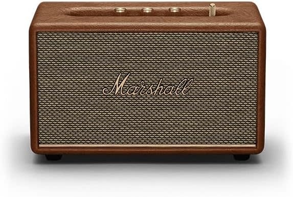 Marshall Action 3 Wireless Home Bluetooth Speaker - Brown