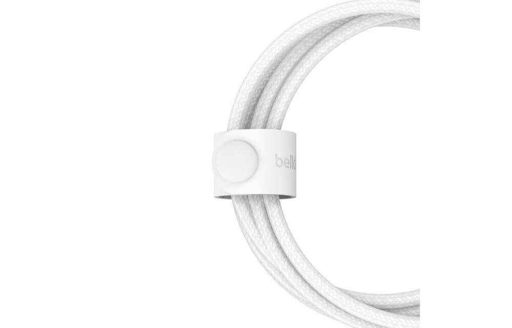 Belkin BoosCharge Pro 2 in 1 Cable with USB-C and Lightning Connector 1.5m - White