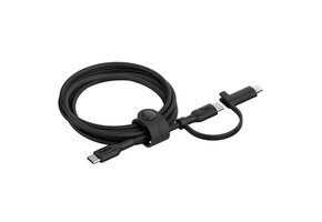 Belkin BoosCharge Pro 2 in 1 Cable with USB-C and Lightning Connector 1.5m - Black