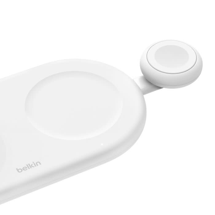 Belkin BoosCharge Portable USB-C Apple Watch Charger - White