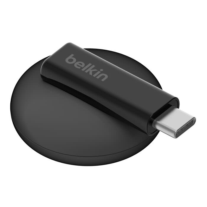 Belkin BoosCharge Portable USB-C Apple Watch Charger - Black