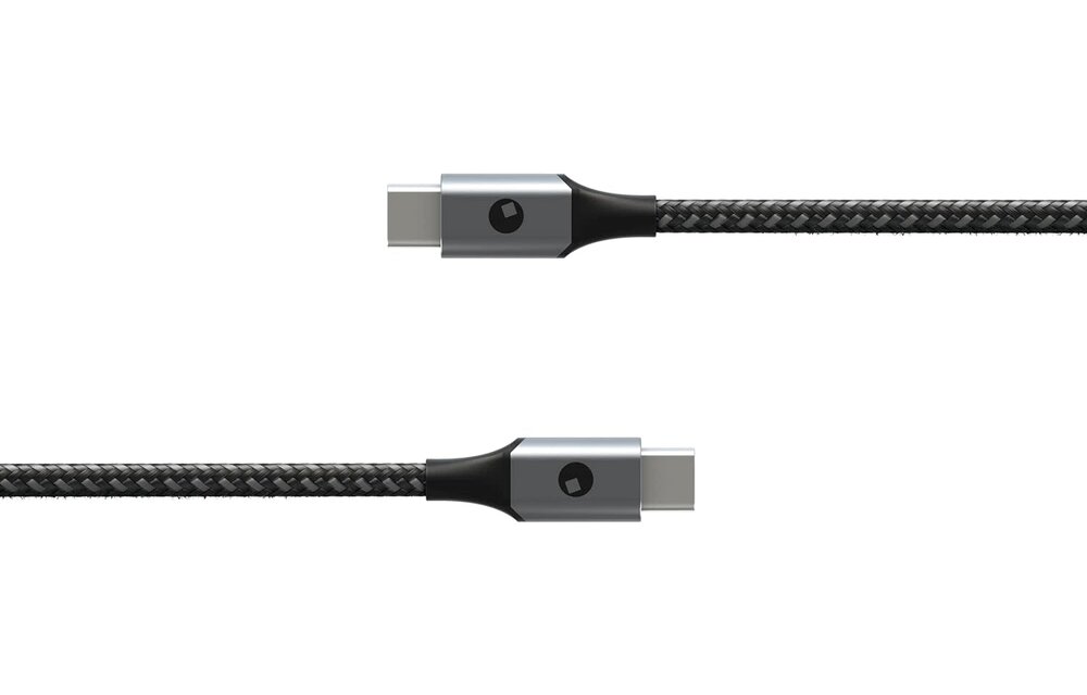 Rolling Square USB-C to USB-C Cable 1.5m - Black