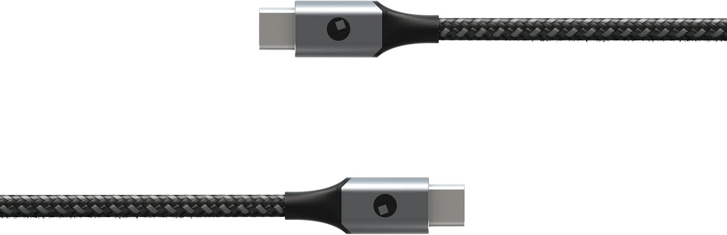 Rolling Square USB-C to USB-C Cable 1.5m - Black