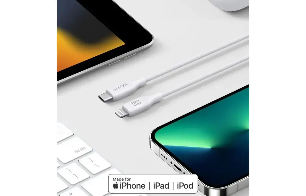 Anker 542 USB-C to Lightning 30W Cable 0.9m /3ft - White
