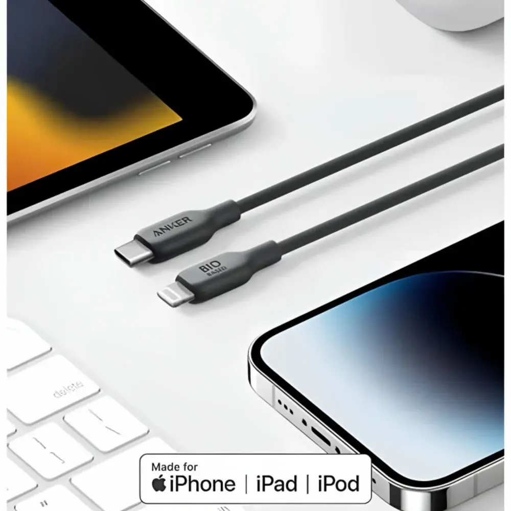 Anker 542 USB-C to Lightning  30W Cable 0.9m /3ft - Black