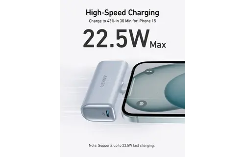 Anker Nano Power Bank USB-C 5000mAh - Blue