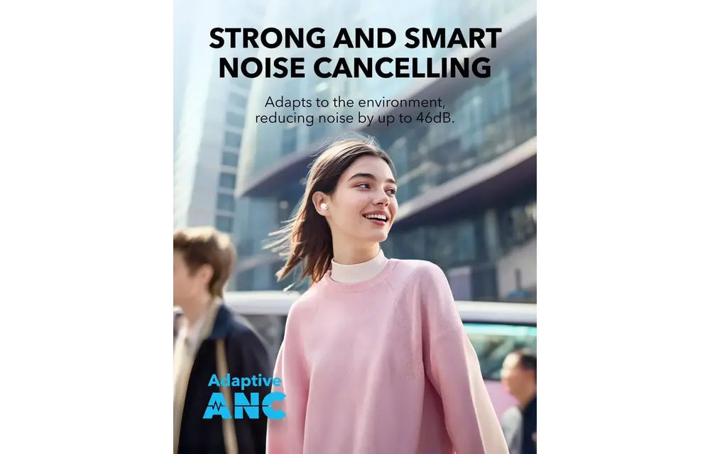 Anker Soundcore A30i Tiny Buds - White