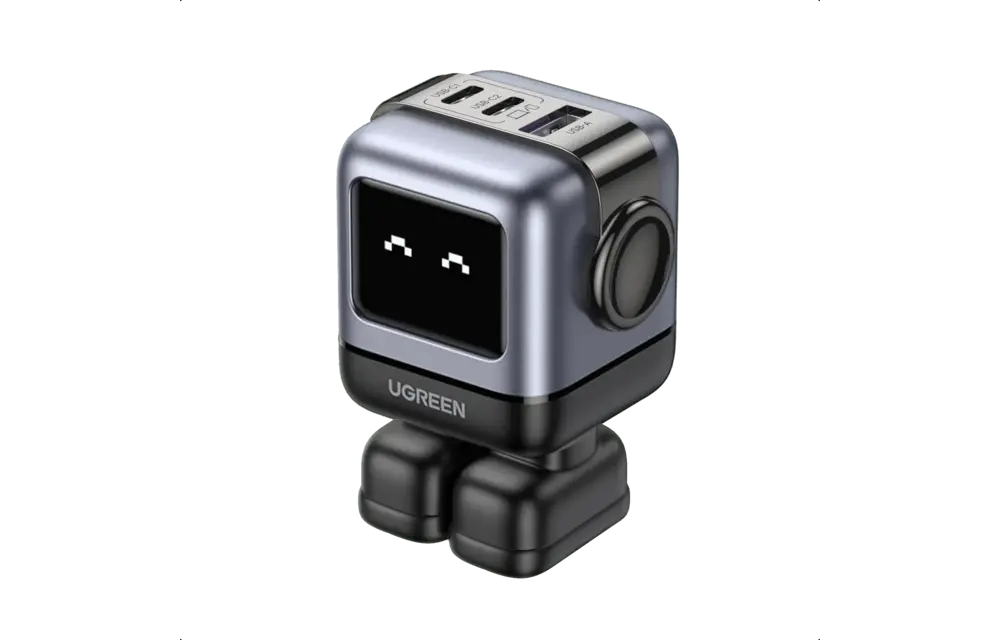 Ugreen Nexode RG 3 Port Gan Fast Charger 65W - Black