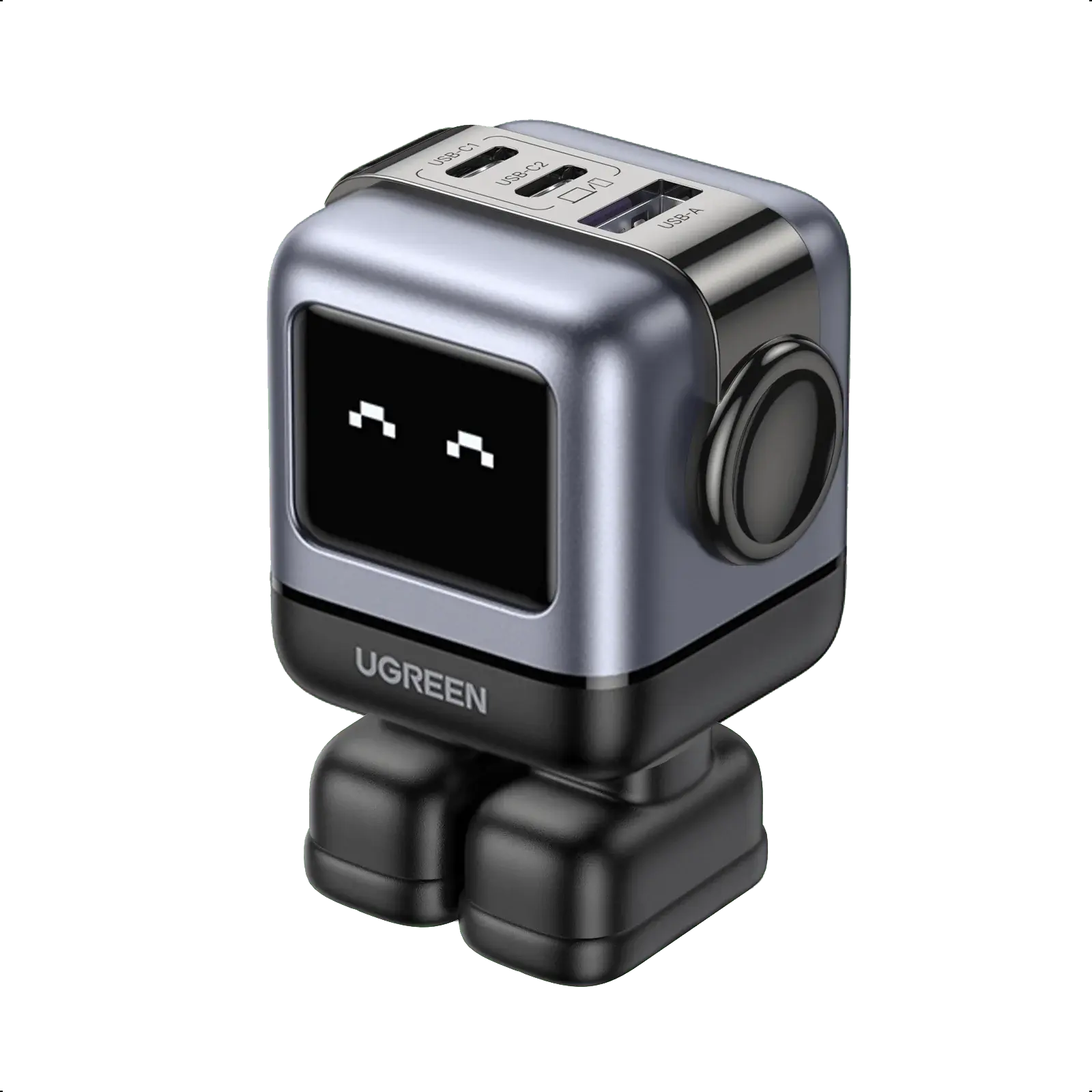 Ugreen Nexode RG 3 Port Gan Fast Charger 65W - Black