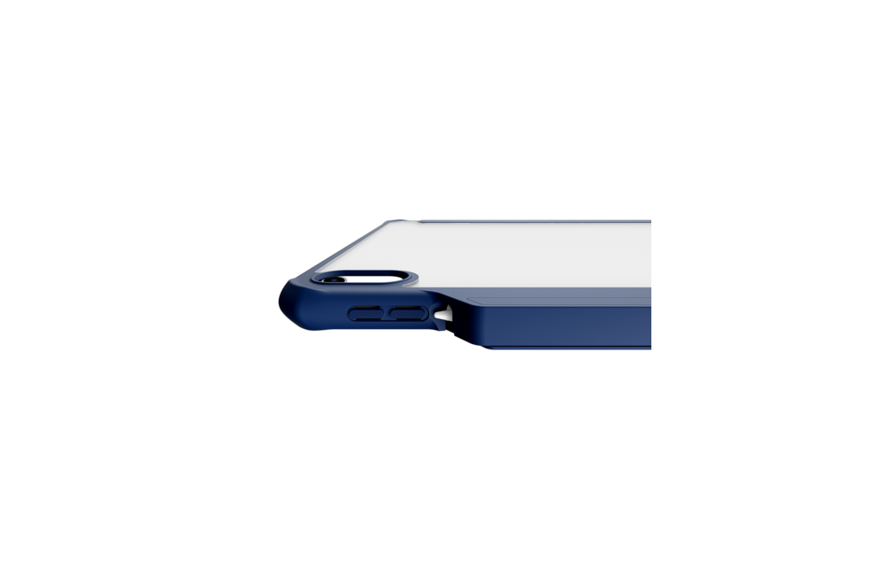 ITSKINS Hybrid R Solid Folio Case for iPad 11" (10th, 11th -Gen 2025) - Navy Blue