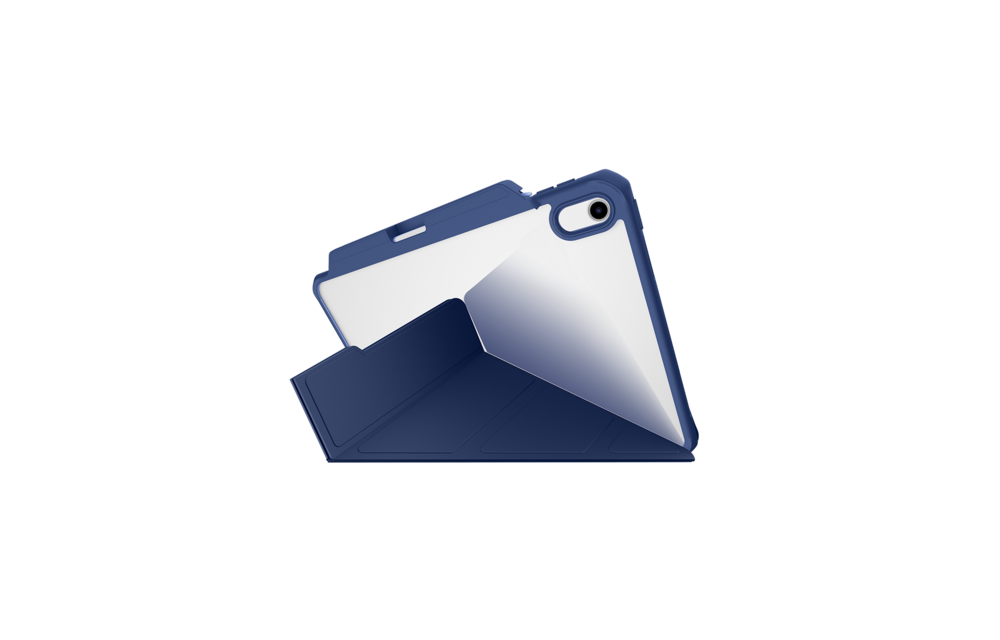 ITSKINS Hybrid R Solid Folio Case for iPad 11" (10th, 11th -Gen 2025) - Navy Blue