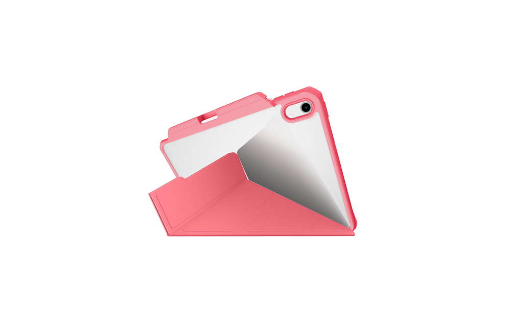 ITSKINS Hybrid R Solid Folio Case for iPad 11" (10th, 11th -Gen 2025) - Pink