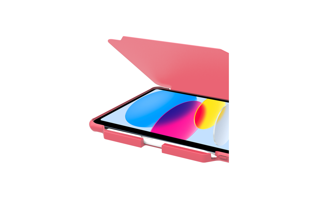 ITSKINS Hybrid R Solid Folio Case for iPad 11" (10th, 11th -Gen 2025) - Pink