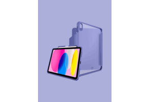 ITSKINS Hybrid R Solid Folio Case for Apple iPad 10th/11th Gen - Light Purple