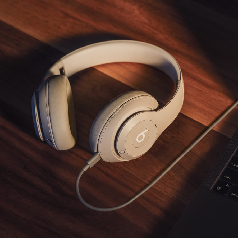 Beats Studio Pro Premium Wireless Noise Cancelling Headphones - Sandstone