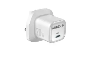 Anker Fast Charging Zolo Charger USB-C 20W PD - White