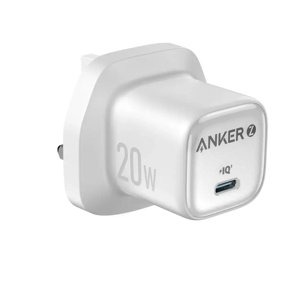 Anker Fast Charging Zolo Charger USB-C 20W PD - White