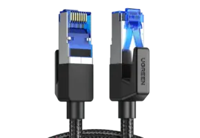 UGREEN Cat8/FTP Round Ethernet Cable 5M - Black