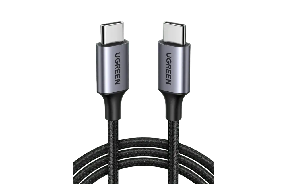UGREEN USB-C to USB-C PD Fast Charging Cable 60W 1m - Black