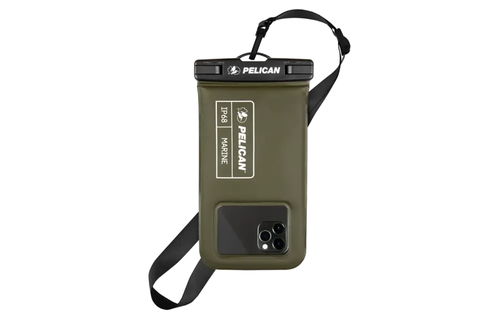 Pelican Marine Waterproof Floating Pouch - Olive Green