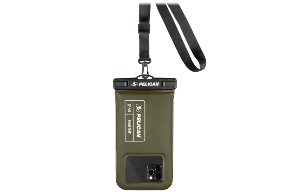 Pelican Marine Waterproof Floating Pouch - Olive Green