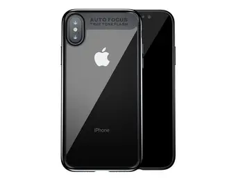 Baseus Ultra Slim Case for iPhone X/Xs - Clear/Black