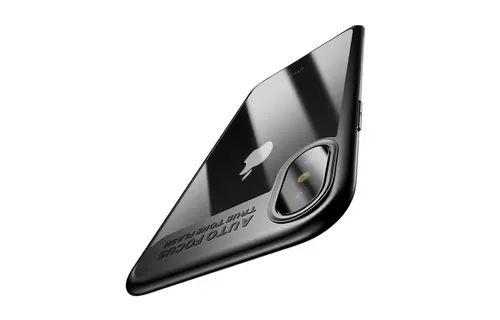 Baseus Ultra Slim Case for iPhone X/Xs - Clear/Black